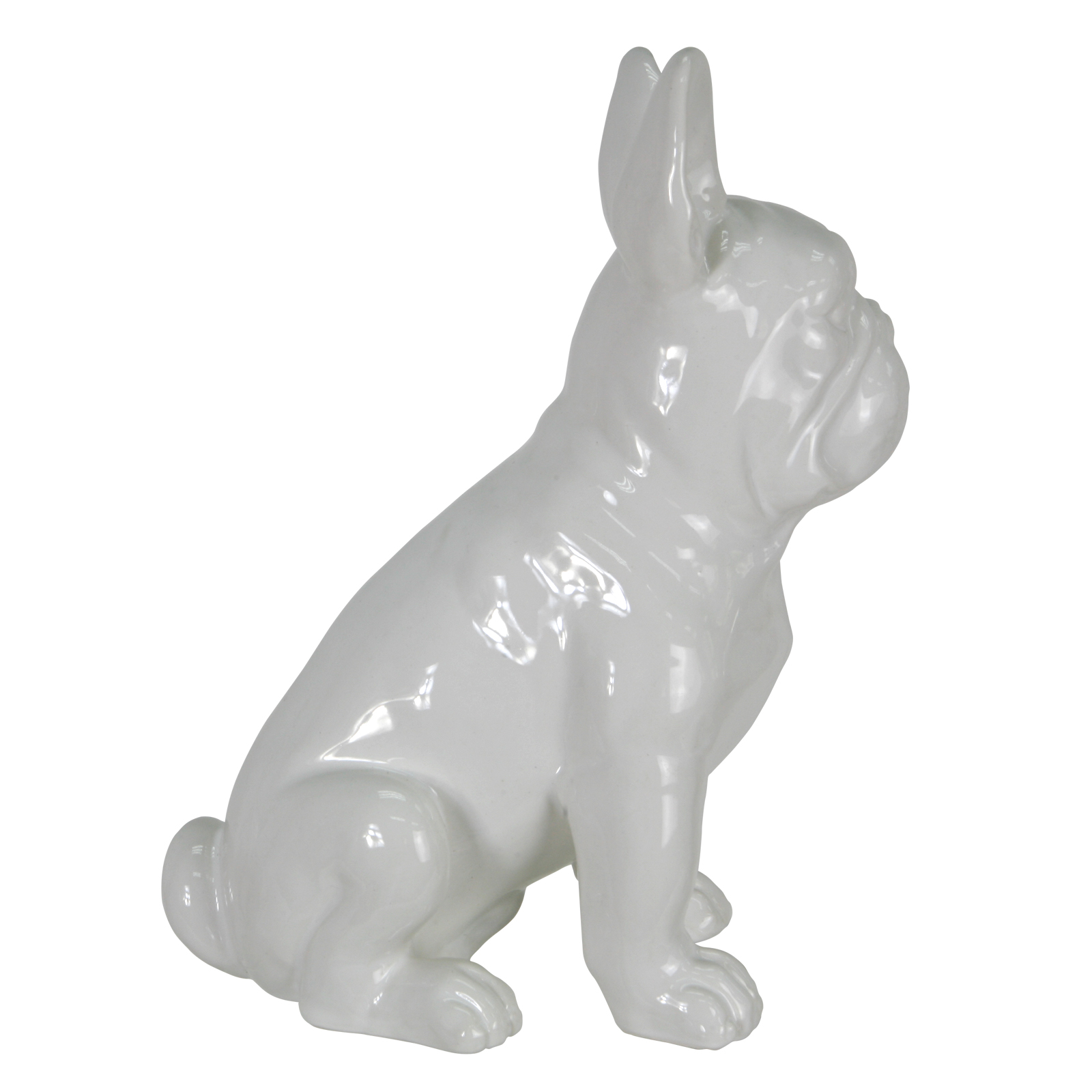 Image result for White Tabletop Ceramic Frenchie By AshlandÂ®